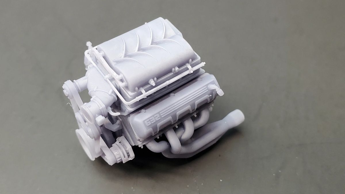 Magnuson Supercharged Chevy ZZ632 with Powerglide Transmission 1/25 1/24